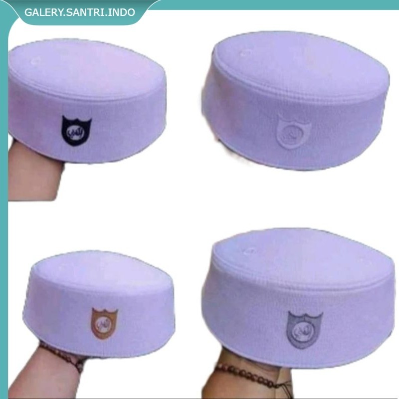 Songkok Putih Peci Putih Haji Peci Malaysia Bordir