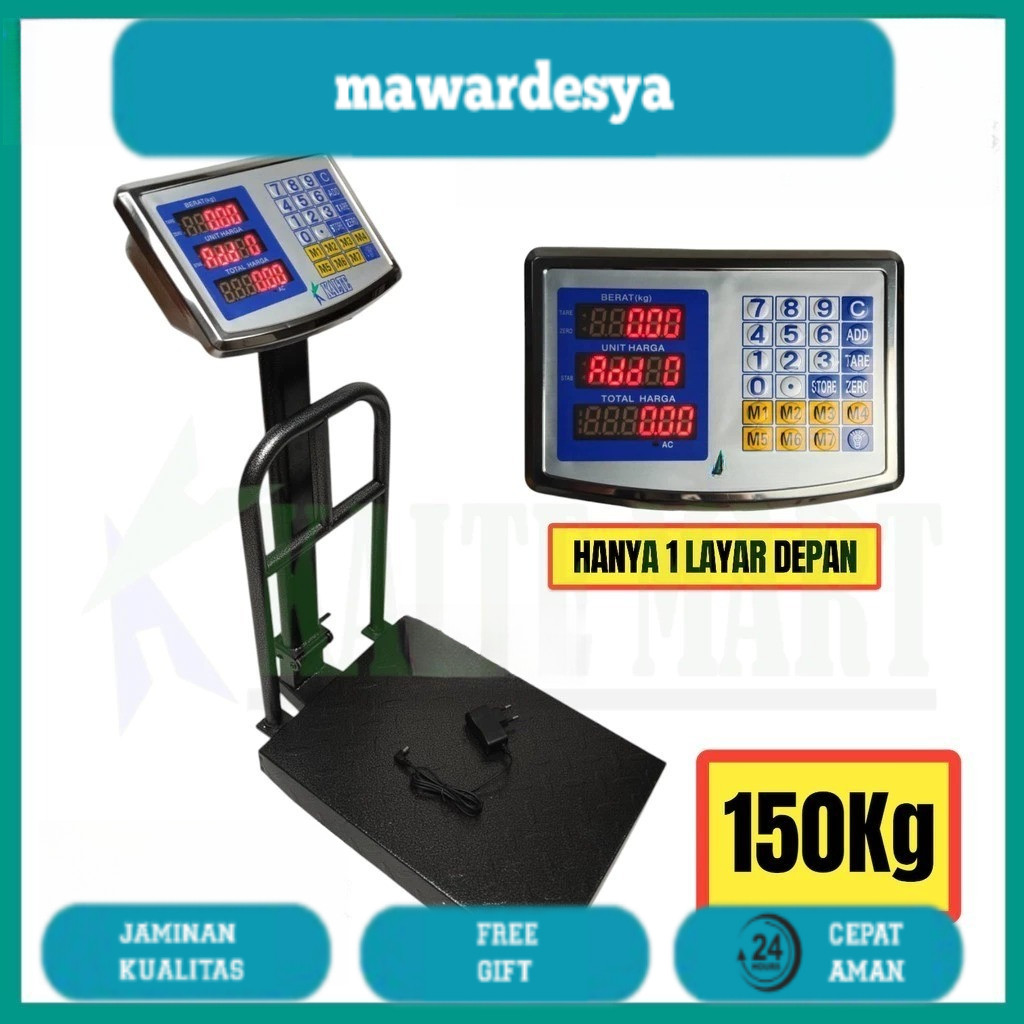 Timbangan Duduk Digital 150kg Timbangan Digital 150kg Timbangan Barang 150kg