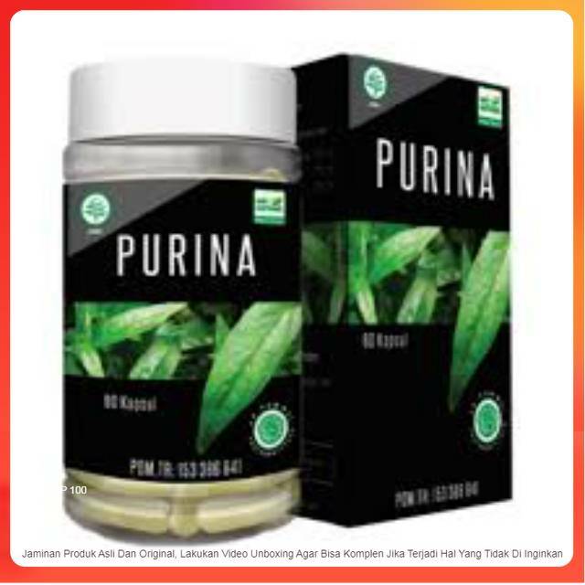Purina Cv Al Afiat Sehat Alami Obat Asam Urat Nyeri Sendi Toko Busyro Herbal 80k