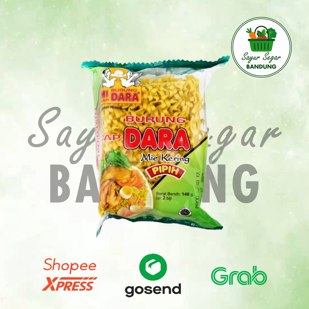 Mie Burung Dara Pipih Hijau 140gr – Kirim Instan Bandung