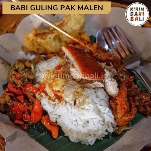 Babi Guling Pak Malen Special Komplit [Vacuum] 350gr/ Babi Guling Bali / Frozen Food Bali