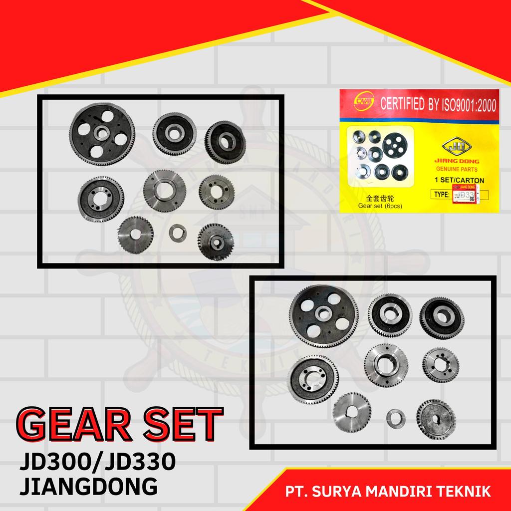 GEAR SET JD300 / JD330 JIANGDONG
