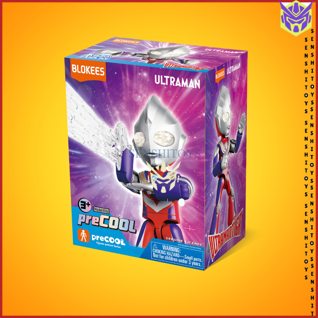 Blokees Precool Figure Ultraman Tiga  Senshitoys