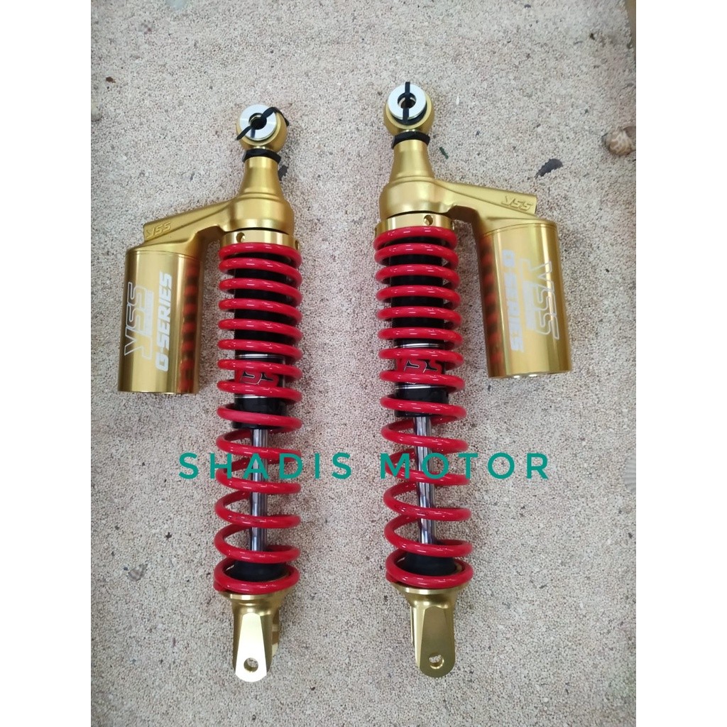 Skok Motor Merk YSS Matic PCX 150 N G Series Ukuran 350 mm Warna Red skok belakang