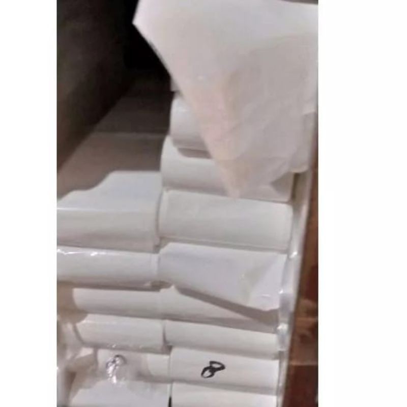 PLASTIK ROLL PUTIH SUSU 250M LEBAR 12CM