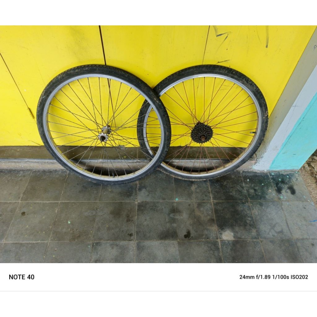 velk sepeda mtb 26 antiq plus ban hub alloy