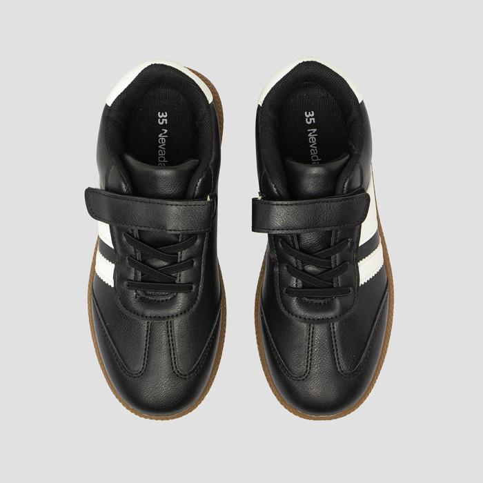 Nevada Strap With Shoelace Sepatu Sneakers Anak Laki-Laki 121253788 - WHITE, 33