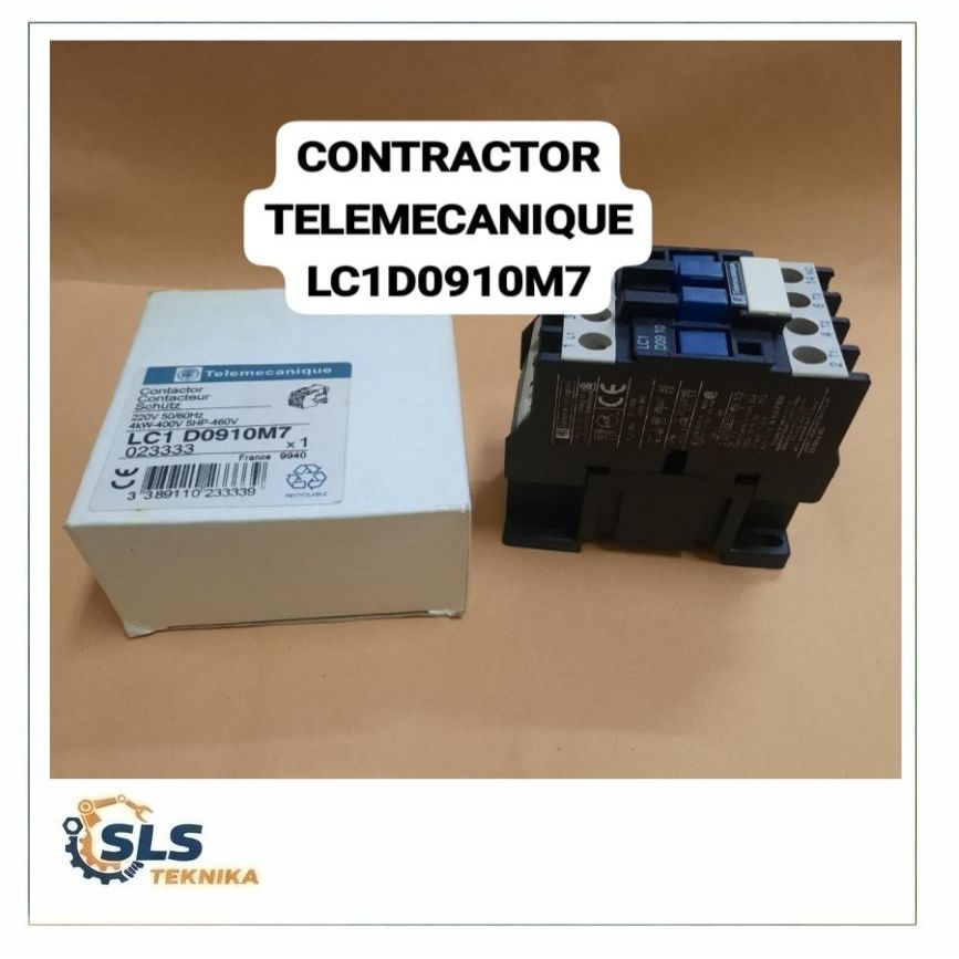 CONTACTOR TELEMECANIQUE LC1 D0910M7