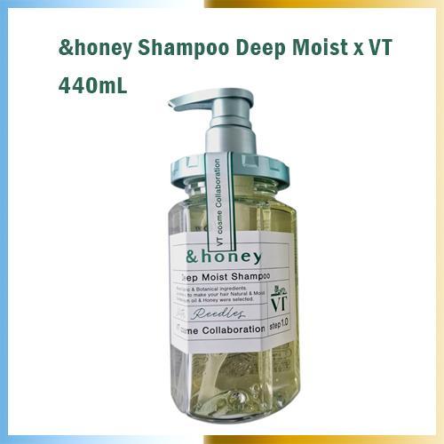 &Honey x VT Cosmetics Limited Deep Moist Shampoo & Conditioner Original Japan Hair Care - 1.0 SHAMPO