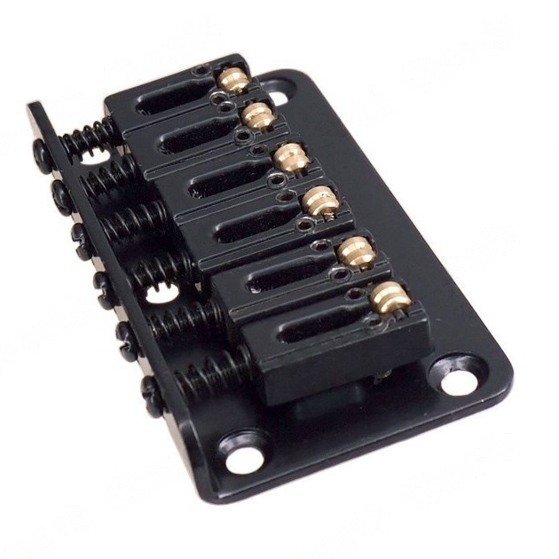 Gitar Listrik Ball String Bridge Tailpiece Roller Saddle String Bridge Tetap Tailpiece Jembatan 78MM