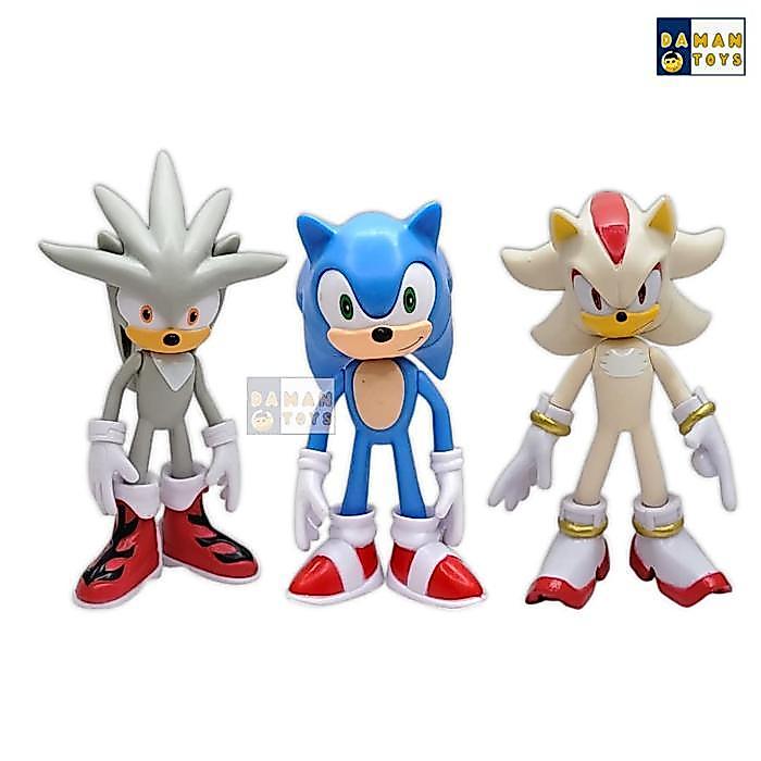 Ready Sonic The Hedgehog Figure Sonic Shadow Knuckles Tails Sonic Figure