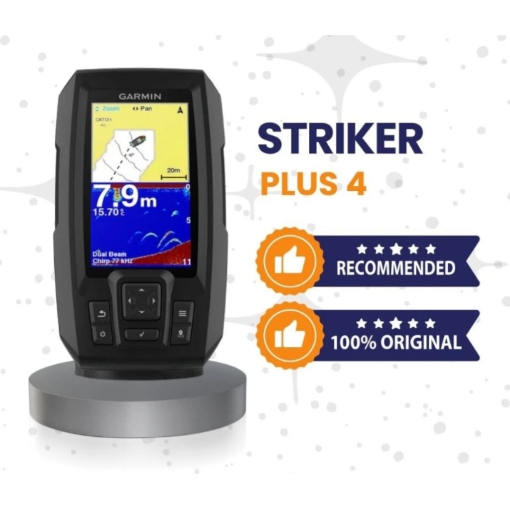 FISHFINDER GARMIN STRIKER PLUS 4 WITH GPS | GPS FISHFINDER