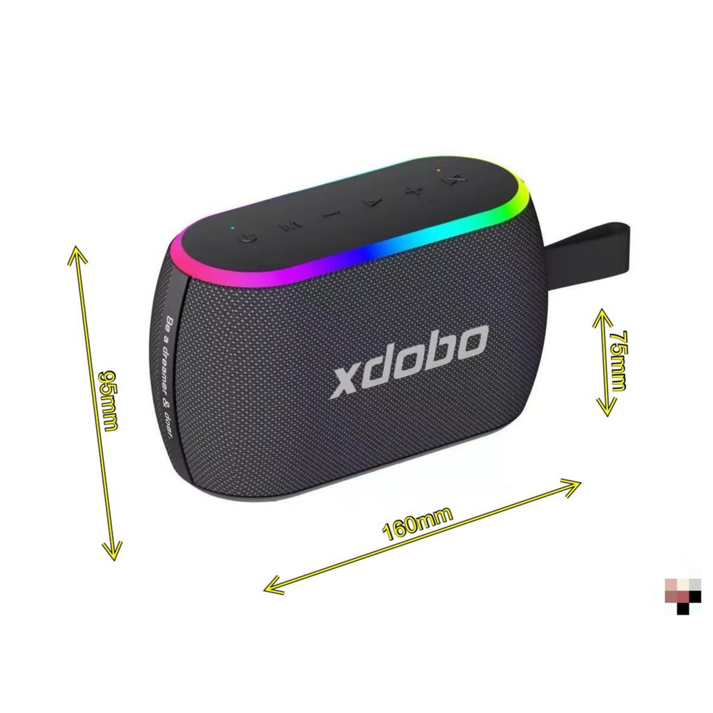 XDOBO X8 III/Mini/Plus Bluetooth Speaker Wireless Subwoofer Low Power Outdoor Party Hiking Music Cen