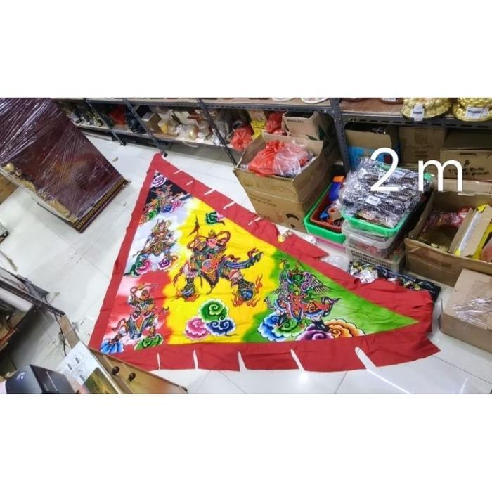 bendera ngoya / ngo ya / 5 jendral kun ciong - 200 cm / 2 meter