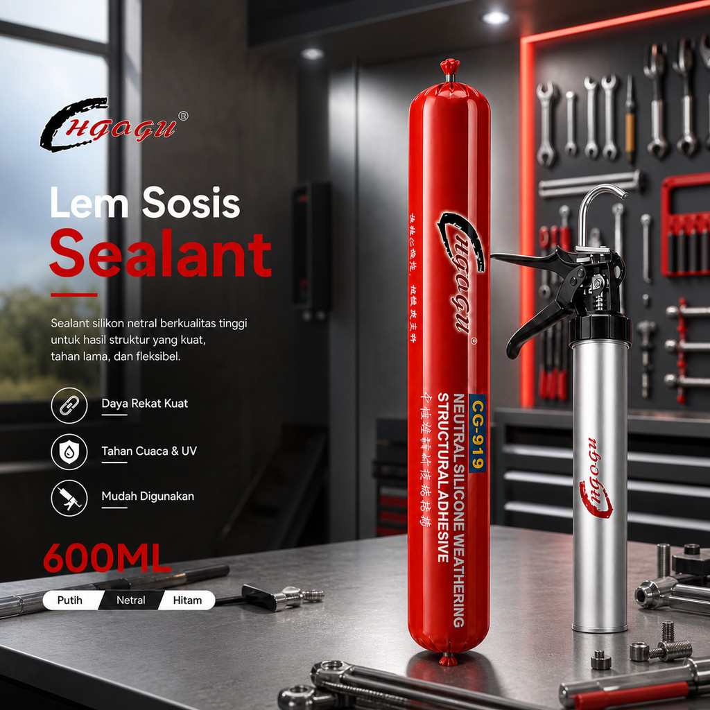 [Merk Chaogu] Sosis Lem Sealant  | Lem Silent | Silikon Silen Sosis