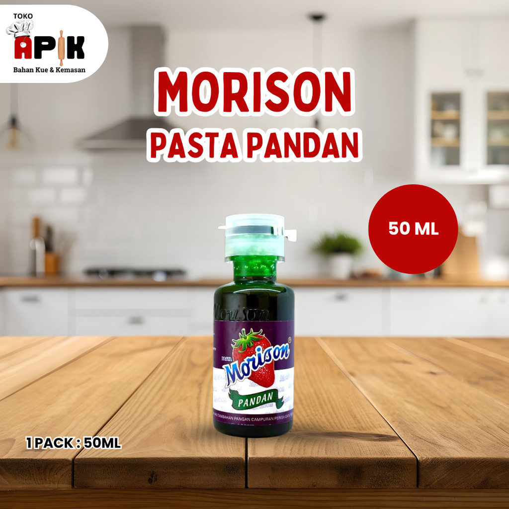 MORISON PASTA PANDAN / JERUK MANIS / STROBERI / MANGGA / COKELAT / SUSU / LECI / MELON / KELAPA KOPY