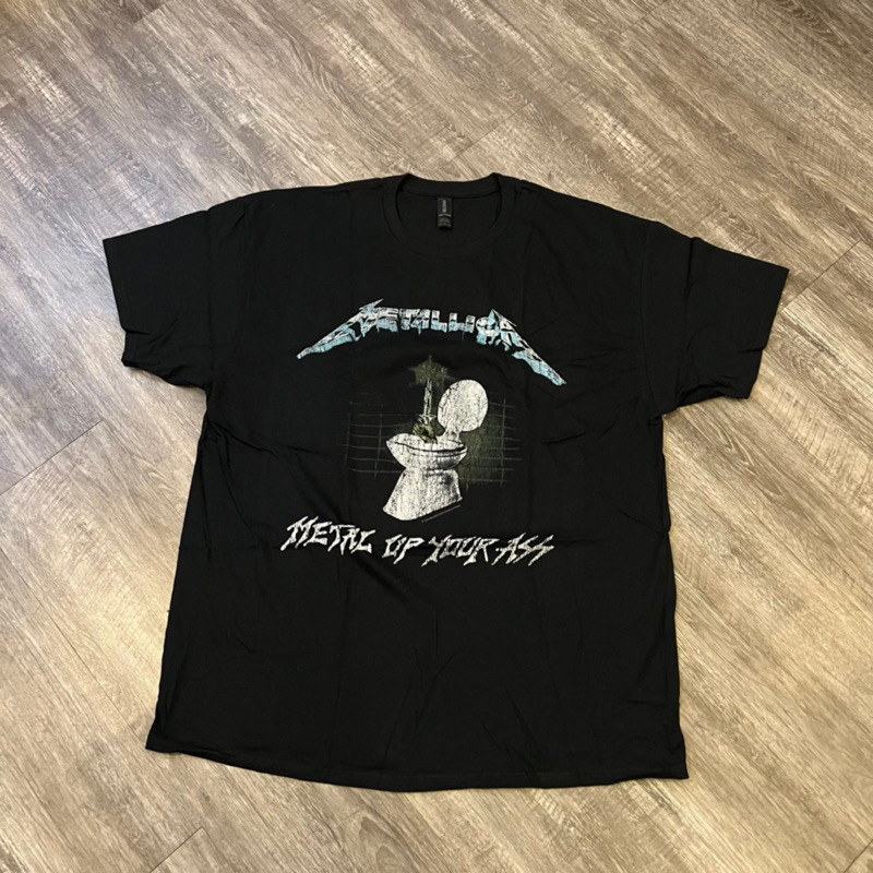 [IMPORT STUFF] METALLICA HITAM Kaos Unisex