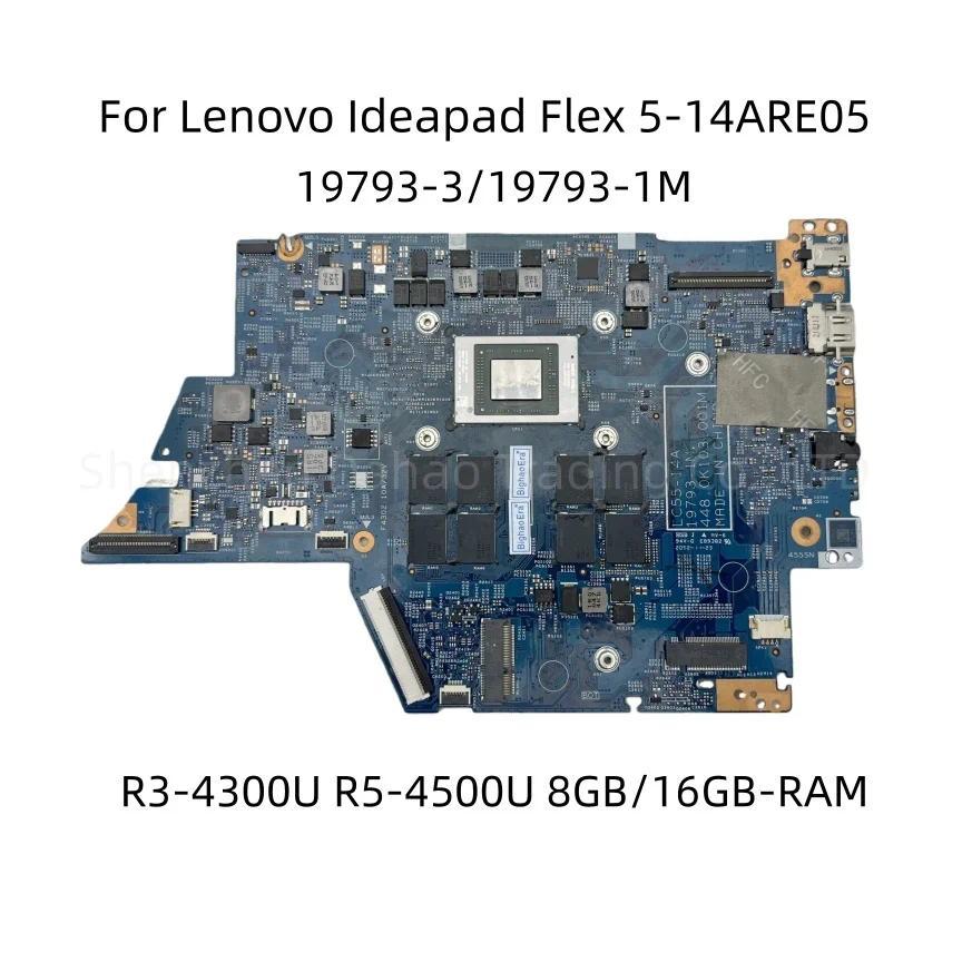 197931197931M For Lenovo Ideapad Flex 514ARE05 Laptop Motherboard With R34300U R54500U 8GB16GBRAM 5B