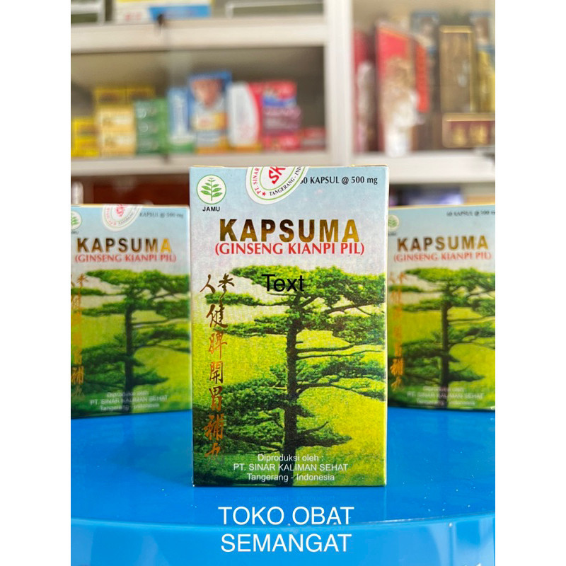 KIANPI PIL KAPSUMA ginseng kianpi pil