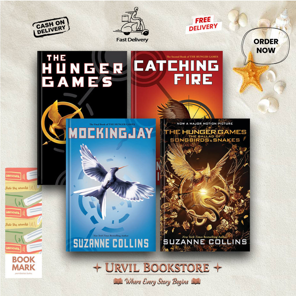 The Hunger Games Series By Suzanne Collins  (English)