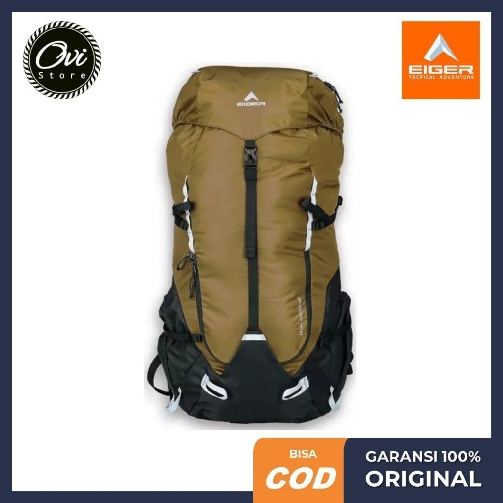 Carrier EIGER1989 Phalanger 45 Liter Rucksack Keril Tas Gunung 45L Original