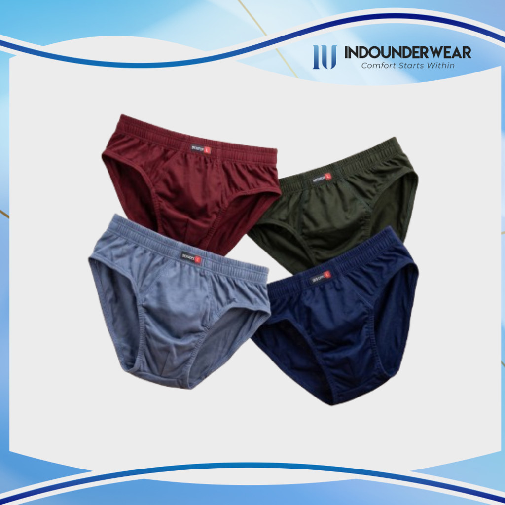 CD ISI GROSIR HEMAT 6 3 PCS Celana Dalam Pria CD Daleman Size Ukuran M LXL 3L Grosir Lusinan GESTEX