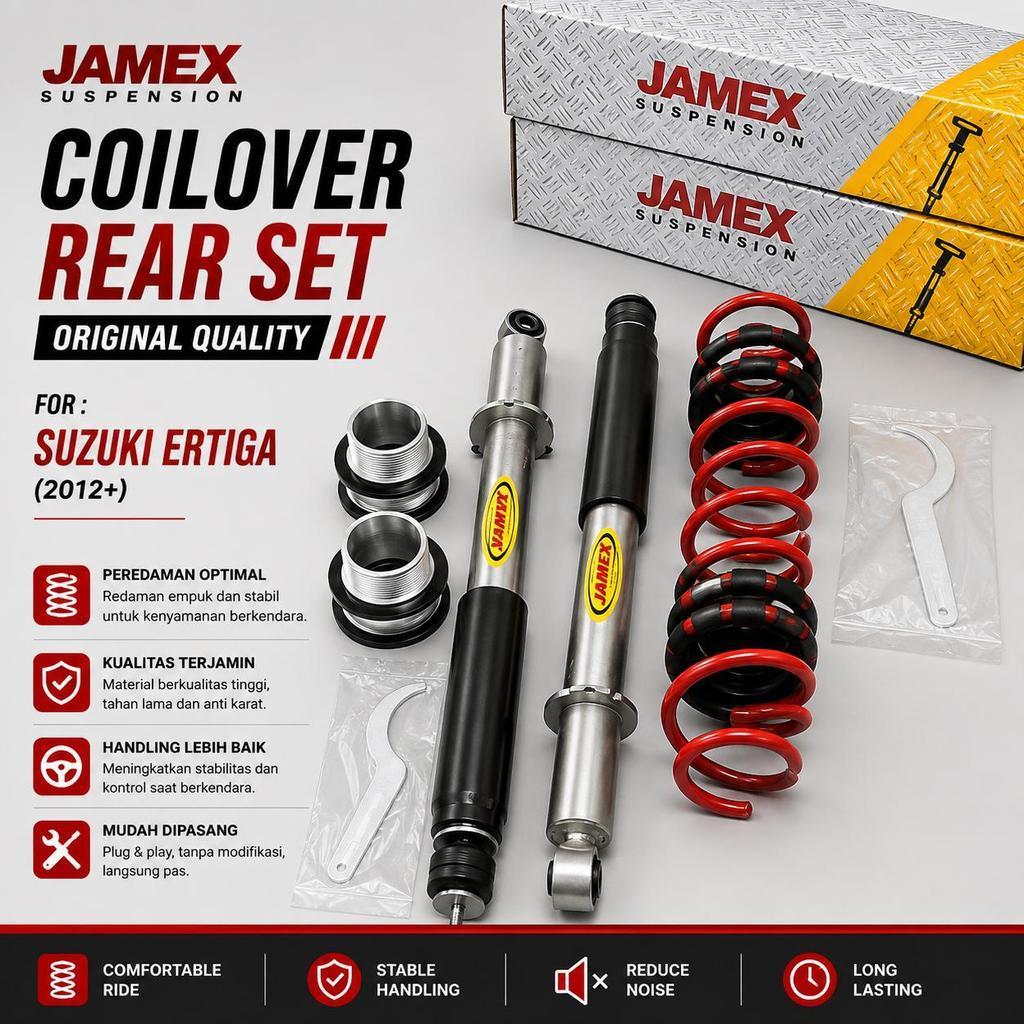 Jamex Coilover Original Rear Set Suzuki Ertiga (2012+)