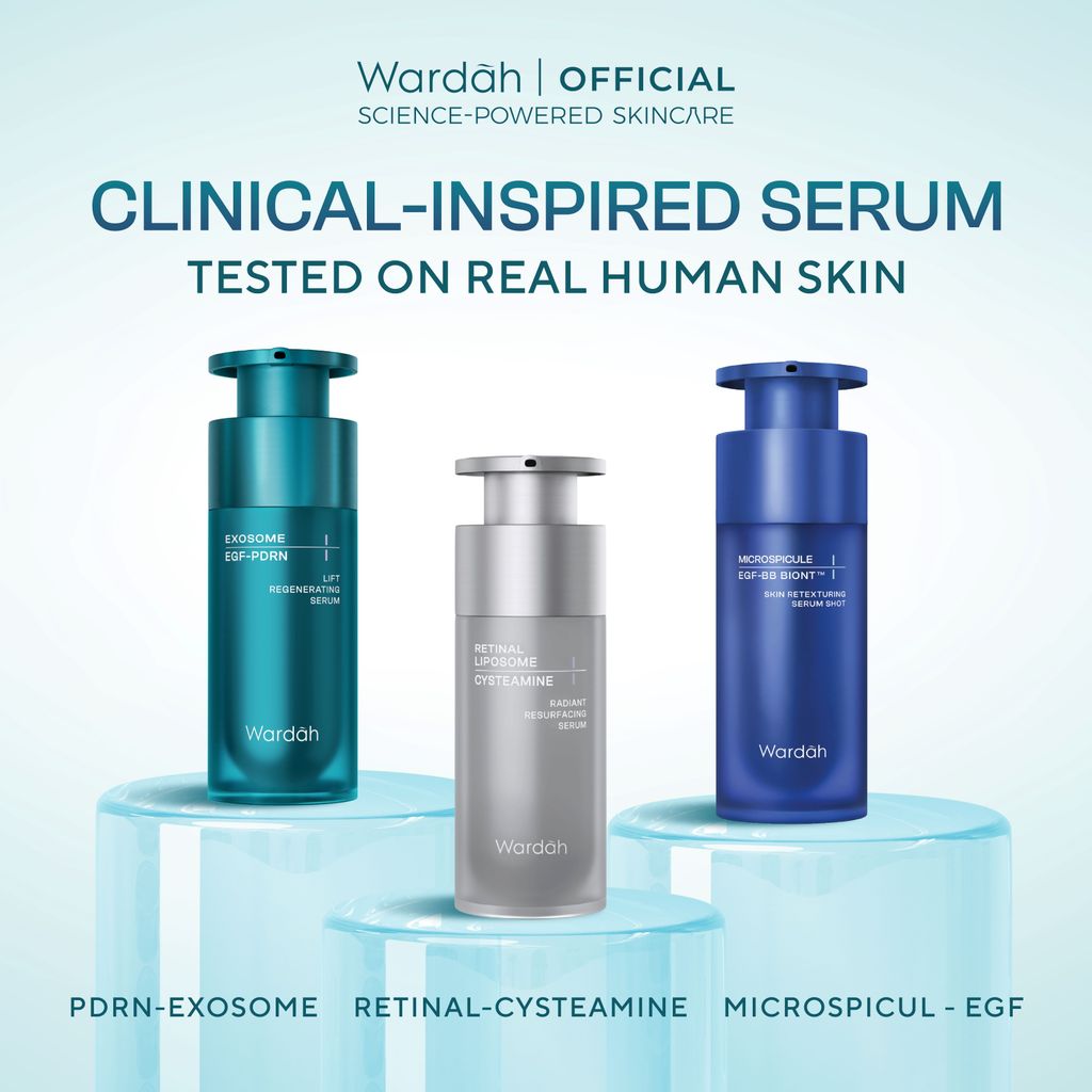 Wardah Microneedle Serum Skin Retexturing Serum Shot 30ml - Microspicule, Memperbaiki Tekstur Kulit,