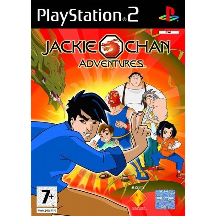 Kaset Playstation 2 - Jackie Chan Adventures