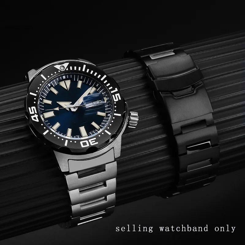 20mm Bracelet for Seiko Monster Steel Band PROSPEX Series SRPH75K1 SRPD25K1 Stainless Steel Wat stra