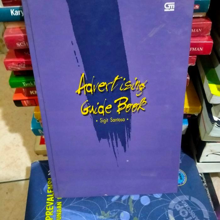 ORI ADVERTISING GUIDE BOOK SIGIT SANTOSO FULL COLOR HARD COVER