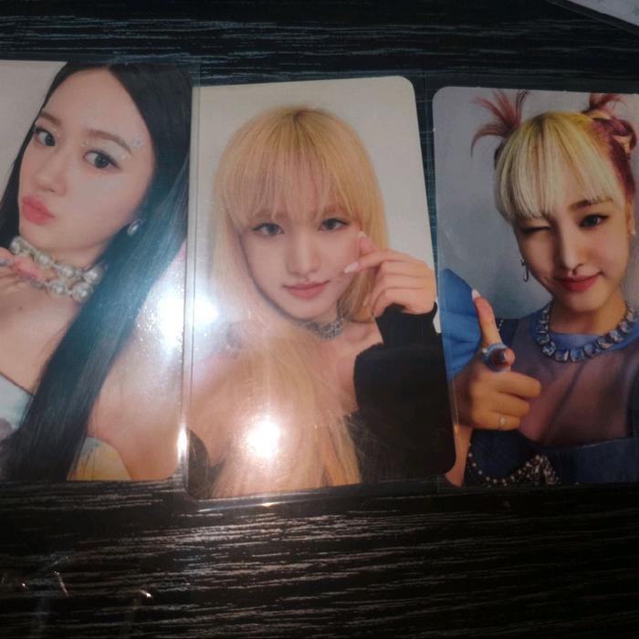 photocard pc ive offical pob yujin switch,liz eleven,liz lovedive koleksi resmi - pob yujin switch