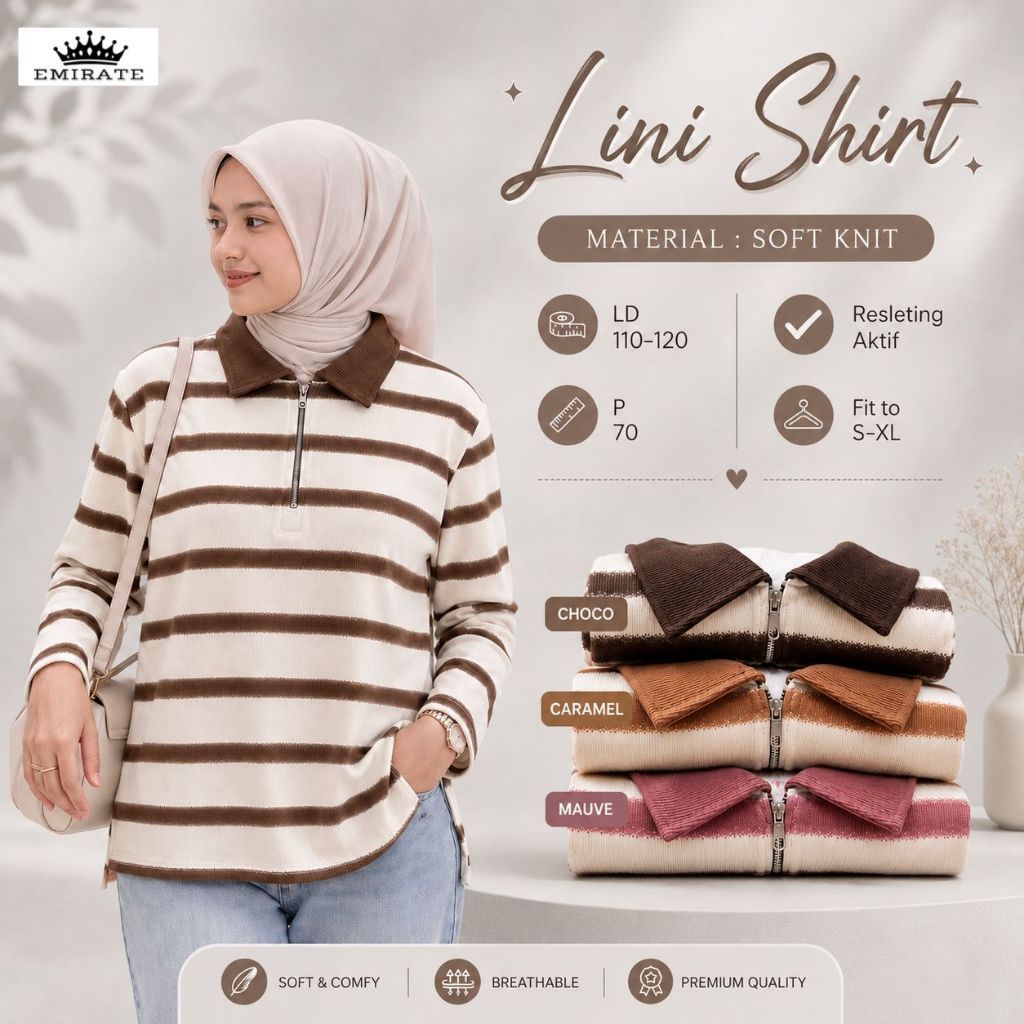 0109   LINI SHIRT    by PiRooZ DAILY WEAR  // ONESTUFF