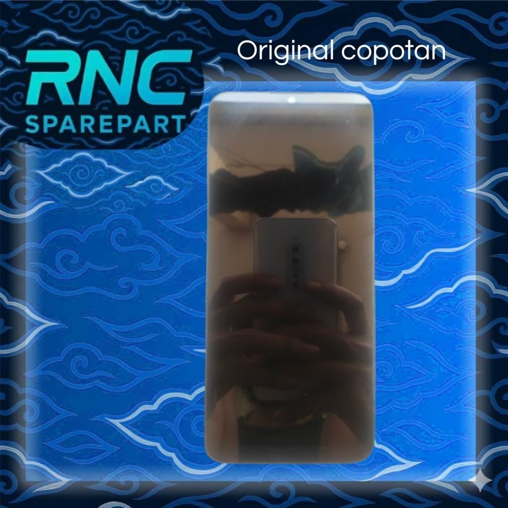 Lcd + Frame Realme C21 second Original