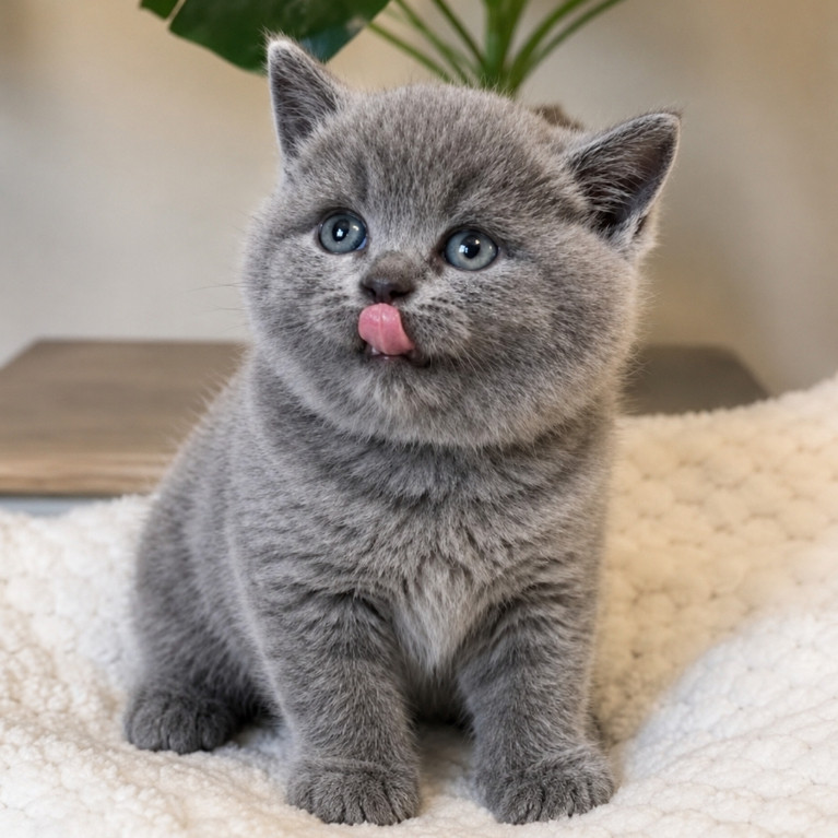 Anak Kucing British Shorthair Asli