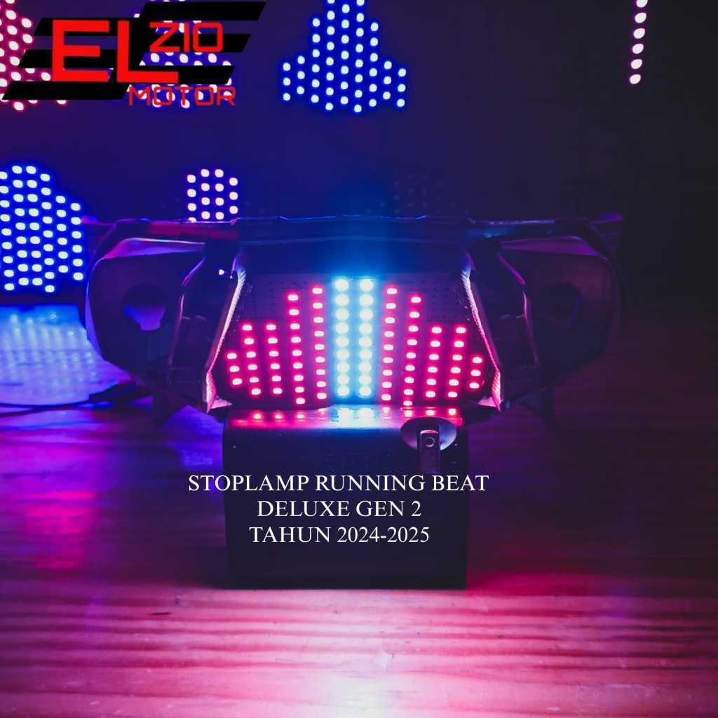 Stoplamp Running Beat Deluxe Gen 2/Lampu Running Beat Deluxe Street Gen 2 Tahun 2024-2025
