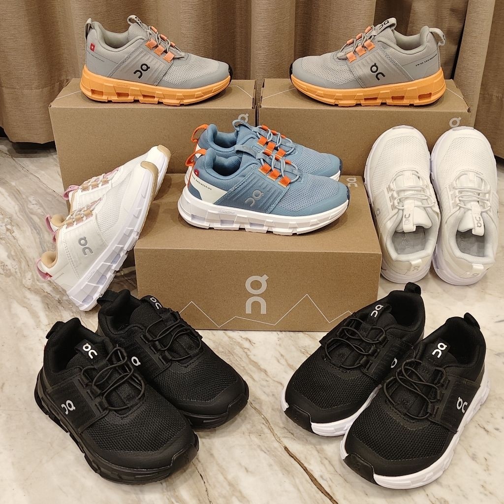 OC CloudSwift CloudPlay / On Cloud Sneakers / Sepatu Sneaker Anak Ringan