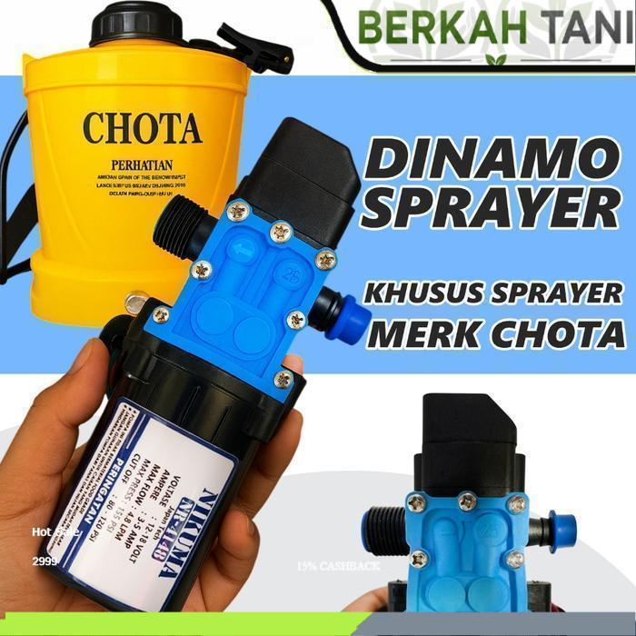 Dinamo sprayer CHOTA - Dinamo sprayer khusus untuk sprayer CHOTA - NIKUMA ORIGINAL 155PSI
