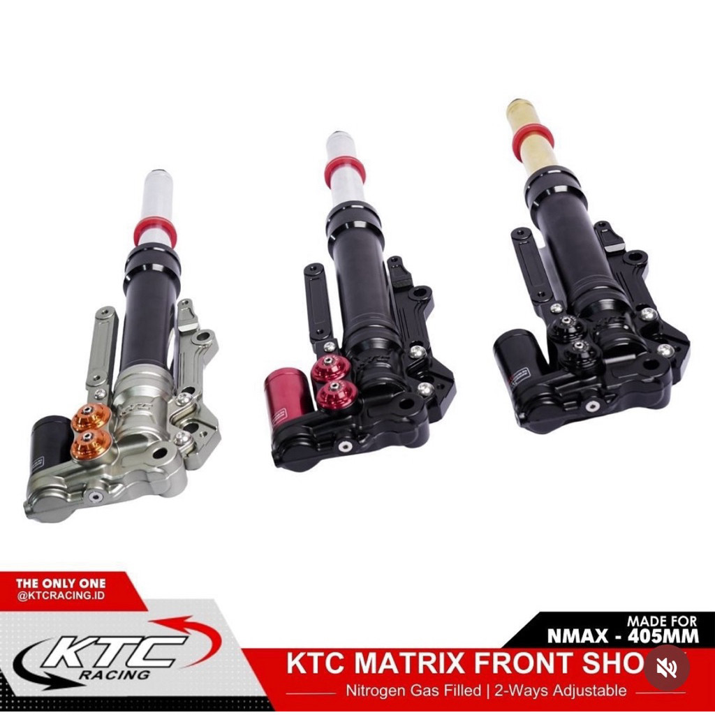 Shcok Depan Assy KTC Racing Tipe Matrix Nmax