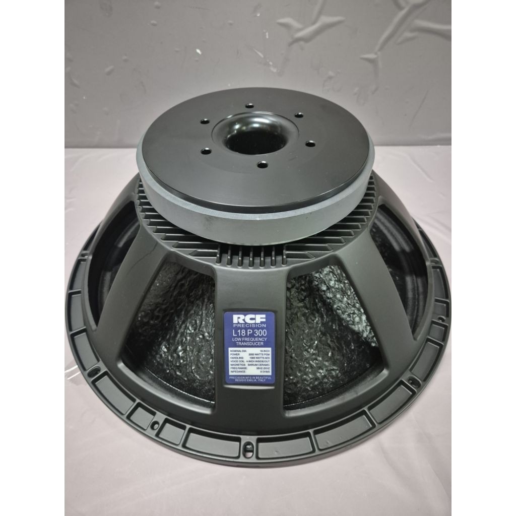 Komponen Speaker RCF LF18 p300 LF18p300 18 inch
