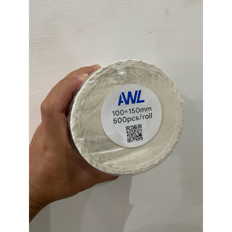 (TTP) kertas resi premium Thermal sticker resi AWL 100*150*500 pcs Big royal pack / KERTAS THERMAL R