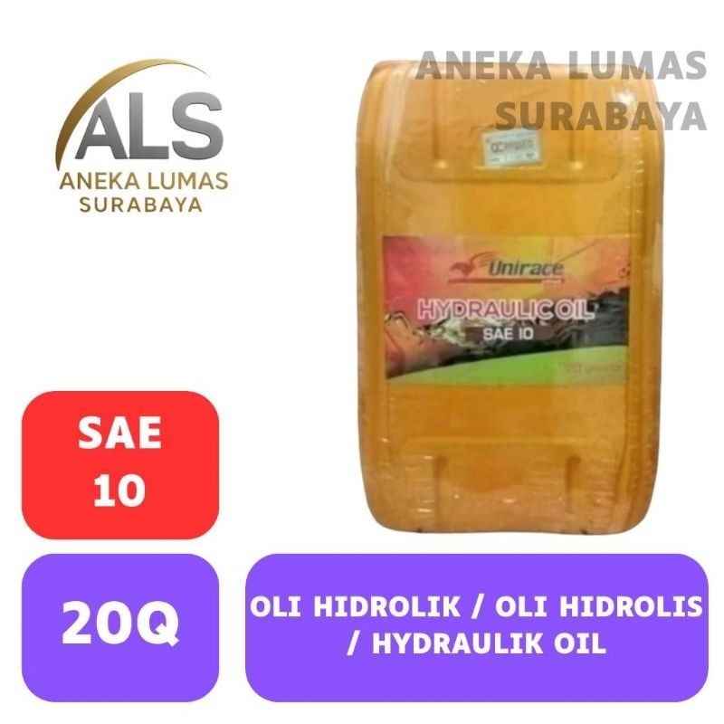 Otomartt Unirace Oli Hidrolik / Hidrolis SAE 10 Kemasan Paill