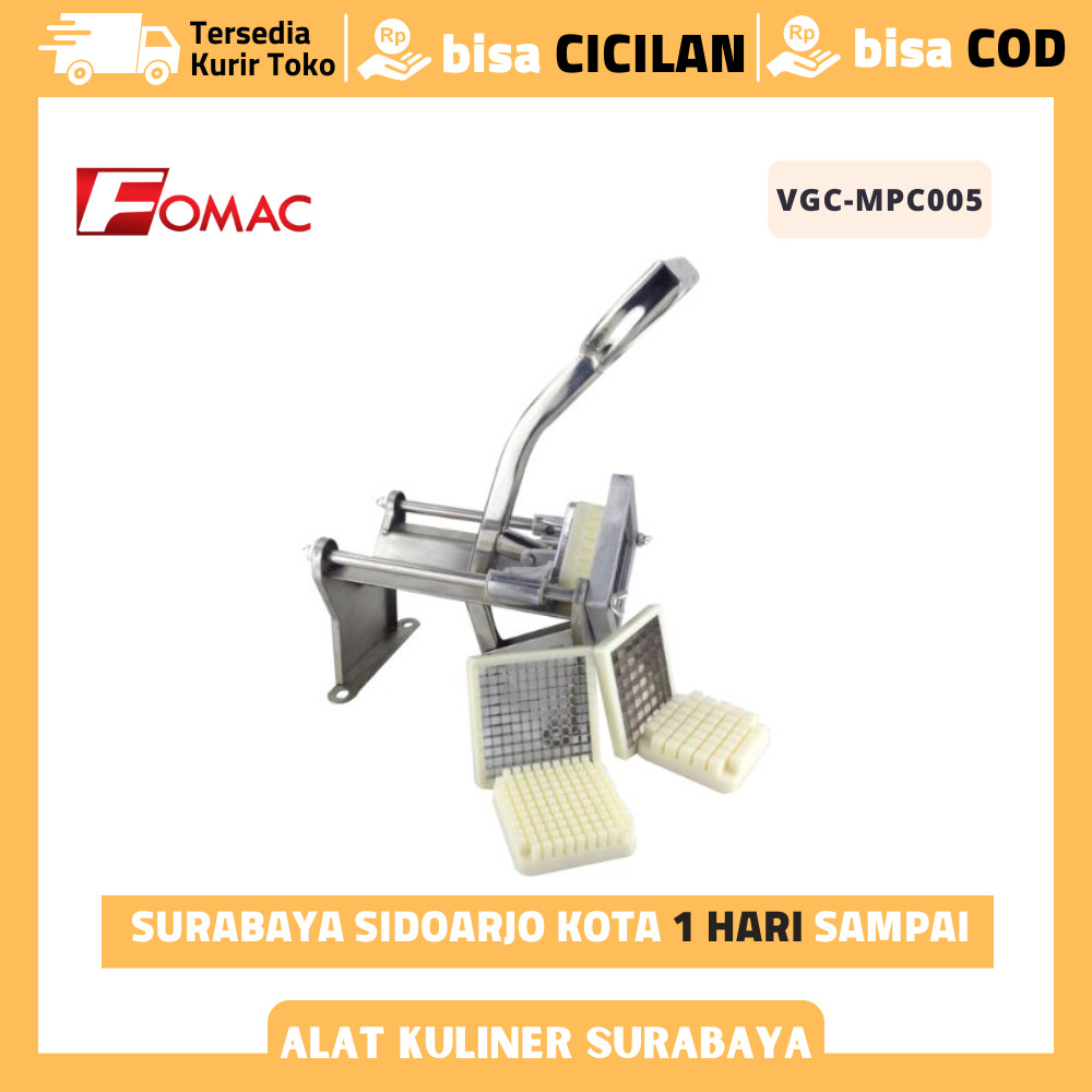 Pemotong Kentang Fomac VGC-MPC005 Alat Pemotong Kentang Stik