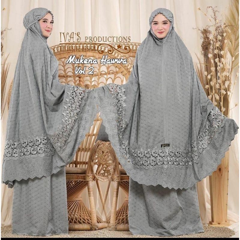 SV MUKENA- Mukena katun Paris bentol premium