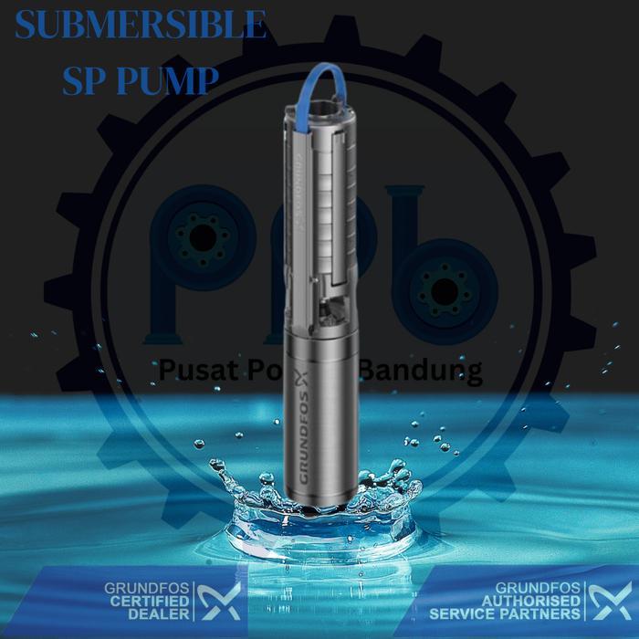 Pompa Submersible Grundfos SP 7-3 , Pompa Deepwell 3Phase 0.55 Kw