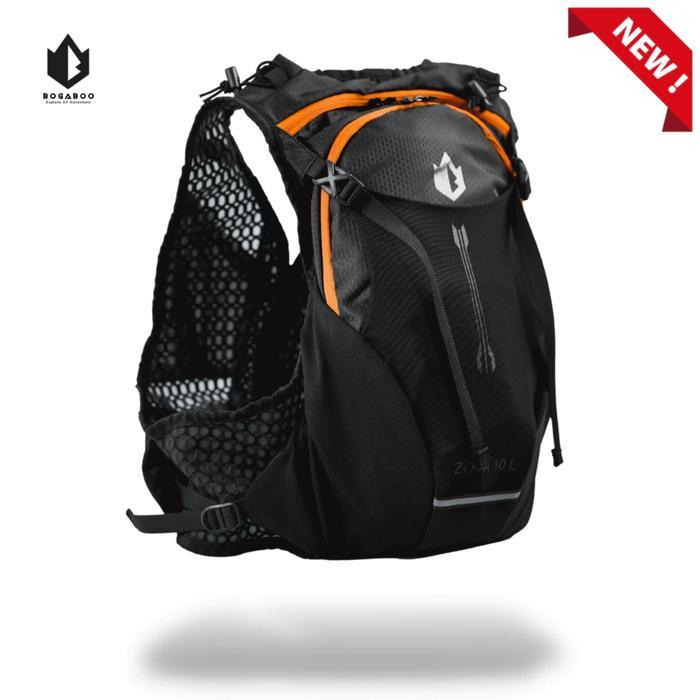 tas hydropack bag trail running lari zoya 10L bogaboo ultralight run hydro bag pack tas motor trail 