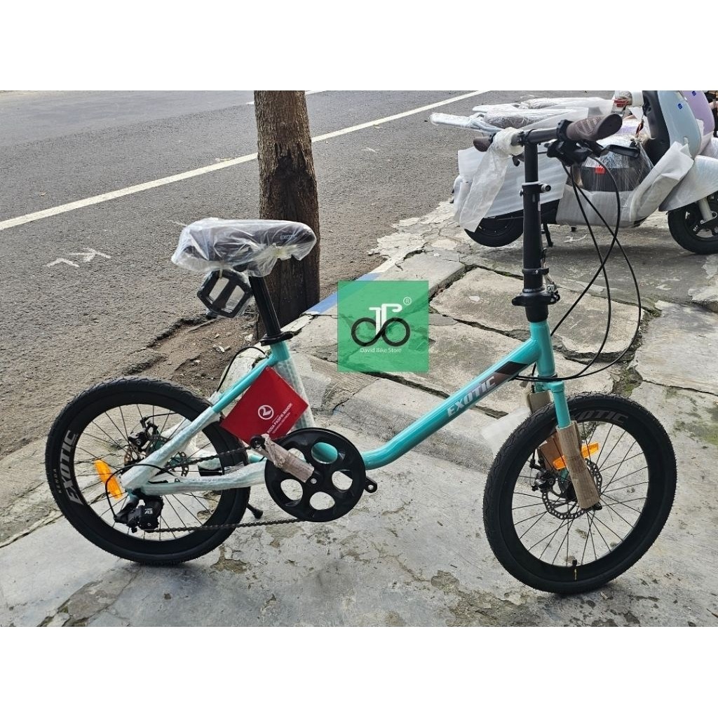 Sepeda Minivelo minion bike Exotic ET-9788 DX TERBARU