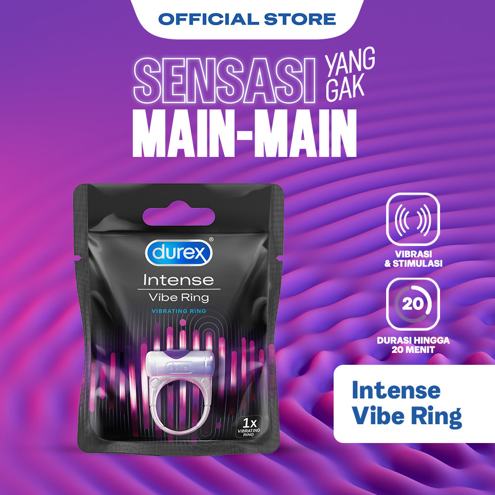 Durex Intense Vibration Ring - Cincin Getar Alat Bantu Pria & Wanita