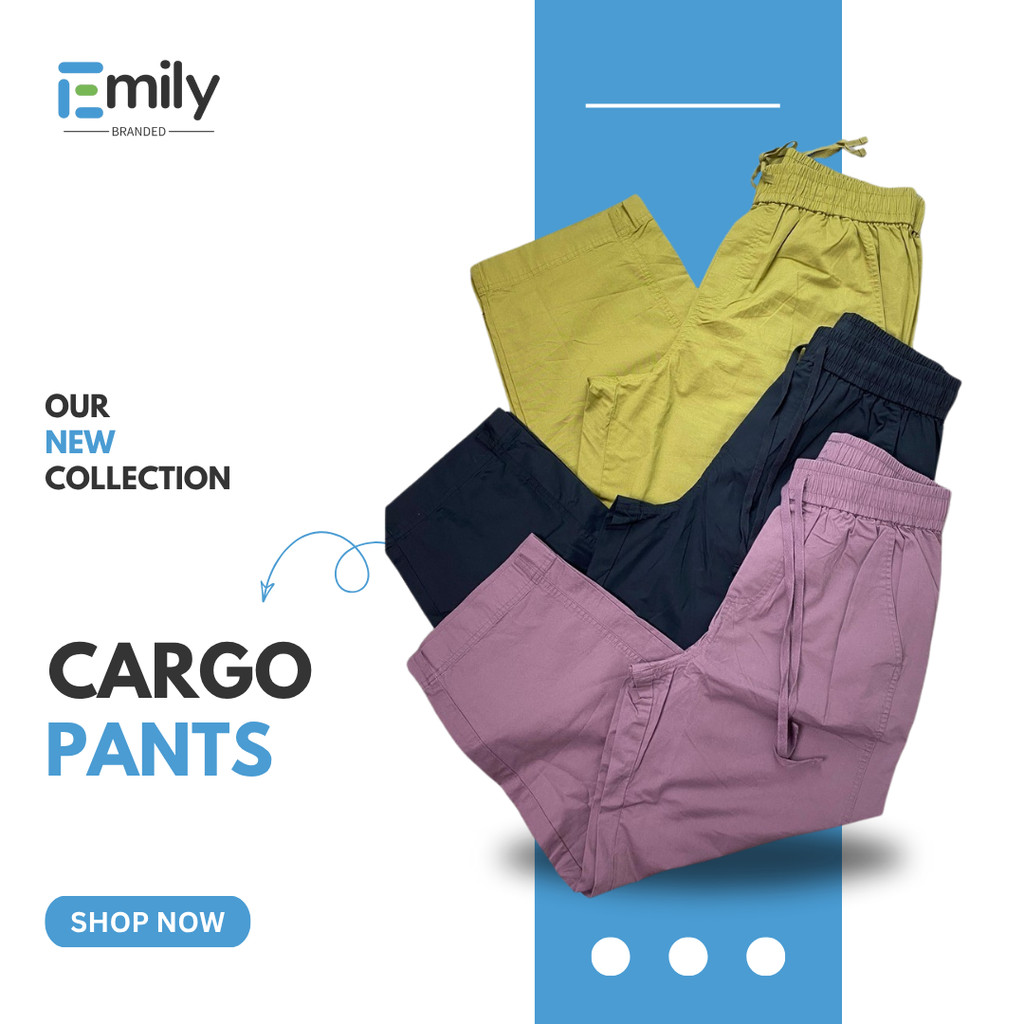 Celana Kulot  Panjang Wanita New Day Ankle Pants Comfy