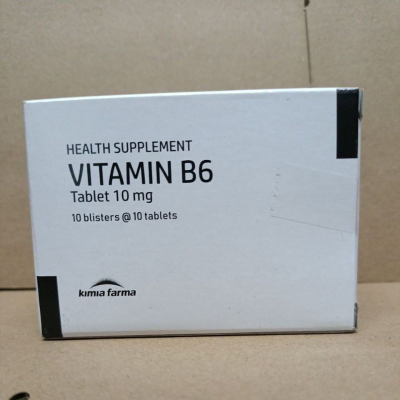 Vitamin B6 10mg Box 100 Tablet Kimia Farma